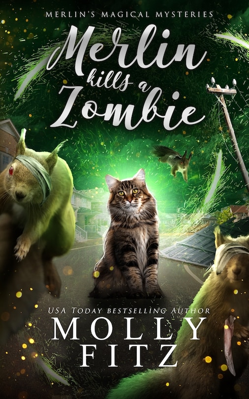 Front cover_Merlin Kills a Zombie
