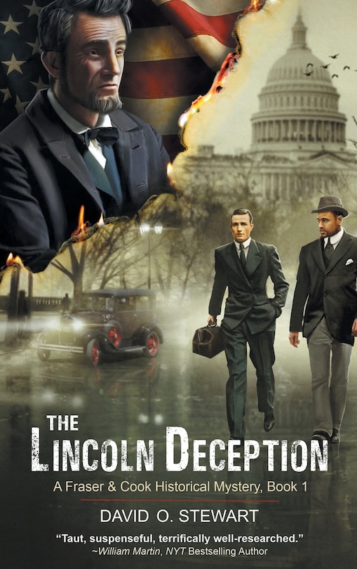 Front cover_The Lincoln Deception (A Fraser and Cook Historical Mystery, Book 1)