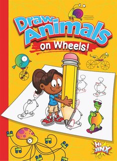 Front cover_Draw Animals On Wheels!