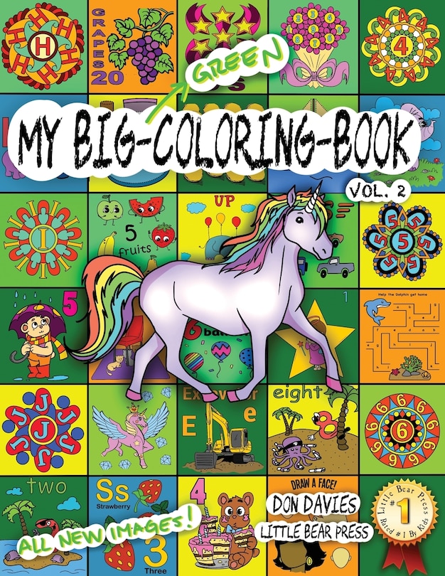 Couverture_My Big Green Coloring Book Vol. 2