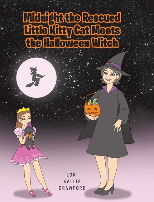 Front cover_Midnight the Rescued Little Kitty Cat Meets the Halloween Witch