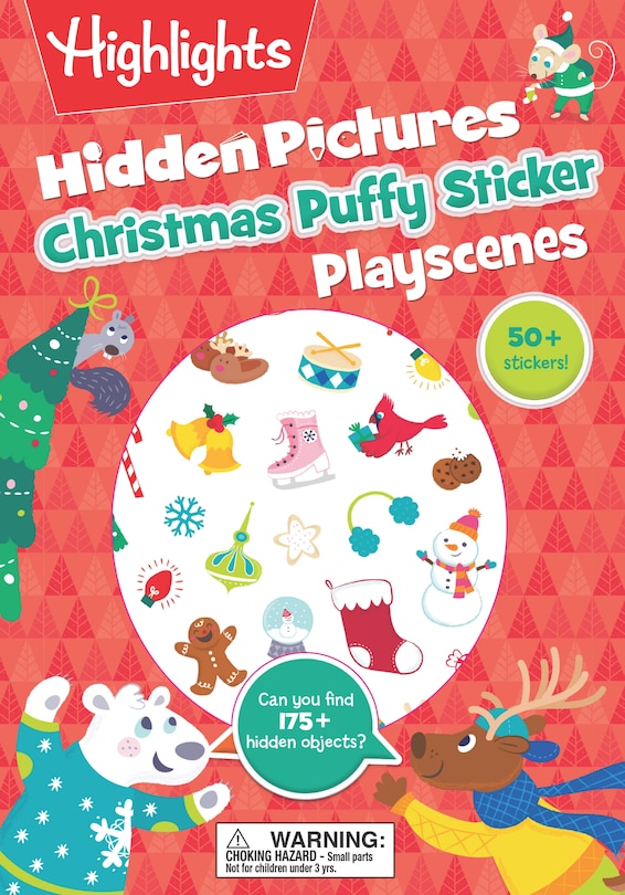 Front cover_Christmas Hidden Pictures Puffy Sticker Playscenes