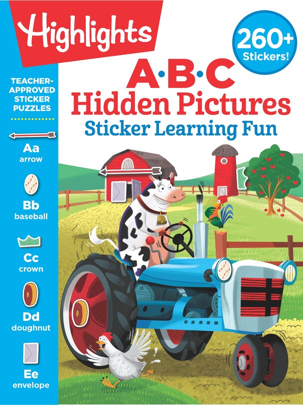 Couverture_Abc Hidden Pictures Sticker Learning Fun