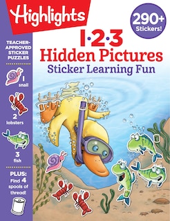 Front cover_123 Hidden Pictures Sticker Learning Fun
