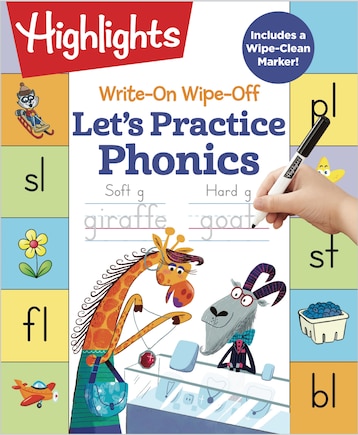 Write-on Wipe-off Let's Practice Phonics