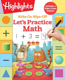 Front cover_Write-on Wipe-off Let's Practice Math