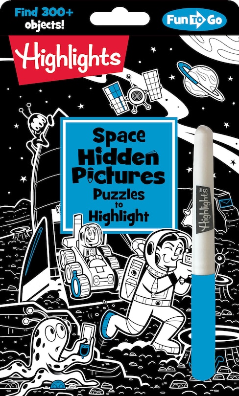 Front cover_Space Hidden Pictures Puzzles to Highlight