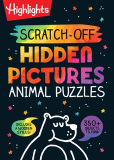 Front cover_Scratch-Off Hidden Pictures Animal Puzzles