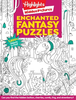 Front cover_Enchanted Fantasy Puzzles