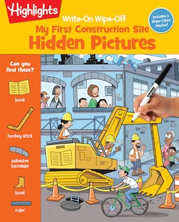 Couverture_Write-on Wipe-off My First Construction Site