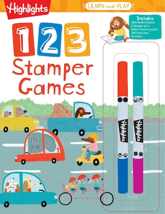 Highlights Learn-and-play 123 Stamper Games