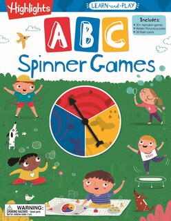 Front cover_Highlights Learn-and-play Abc Spinner Games