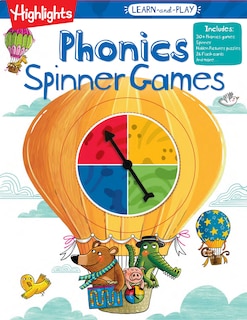 Highlights Learn-and-play Phonics Spinner Games