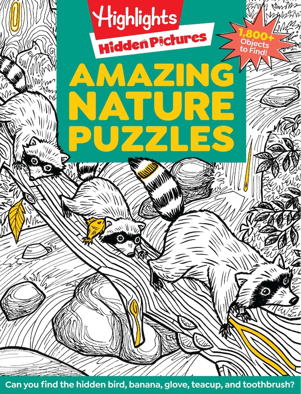 Front cover_Amazing Nature Puzzles