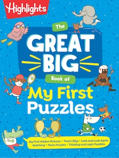 Front cover_The Great Big Book Of My First Puzzles