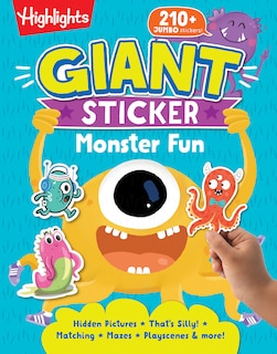 Couverture_Giant Sticker Monster Fun