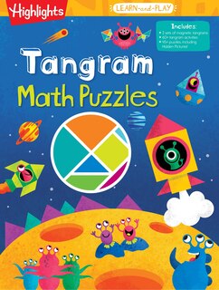 Front cover_Highlights Learn-and-play Tangram Math Puzzles