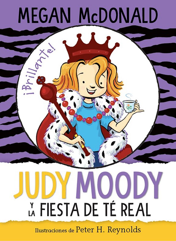 Front cover_Judy Moody Y La Fiesta De Té Real / Judy Moody And The Right Royal Tea Party