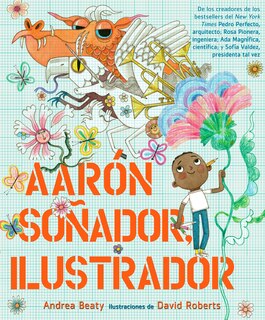 Front cover_Aarón Soñador, Ilustrador / Aaron Slater, Illustrator