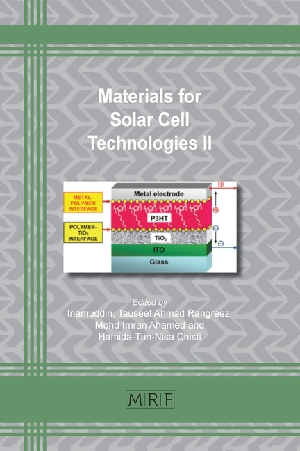 Couverture_Materials for Solar Cell Technologies II