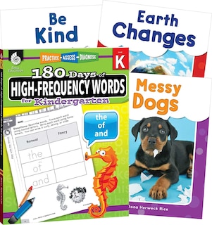 Couverture_Learn-At-Home: High-Frequency Words Bundle Grade K: 4-Book Set