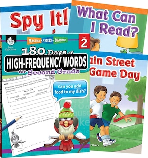 Front cover_Learn-At-Home: High-Frequency Words Bundle Grade 2: 4-Book Set