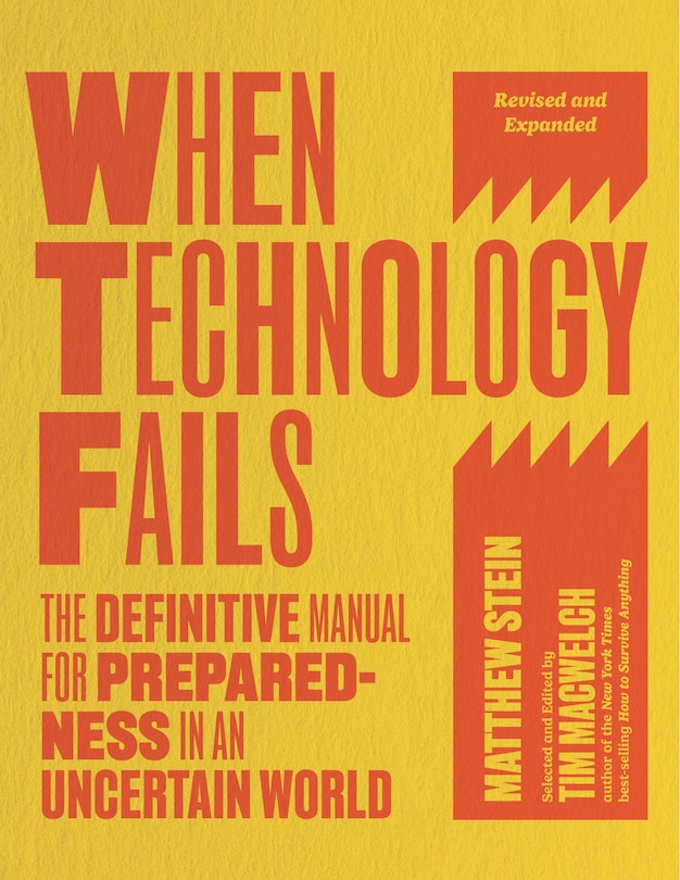 Couverture_When Technology Fails, Revised and Expanded