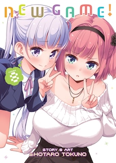 Front cover_New Game! Vol. 8