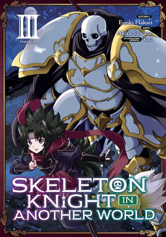 Front cover_Skeleton Knight In Another World (manga) Vol. 3