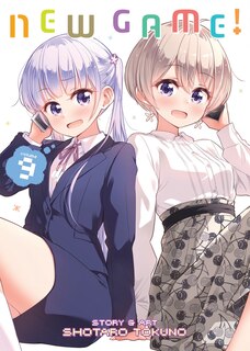 Front cover_New Game! Vol. 9