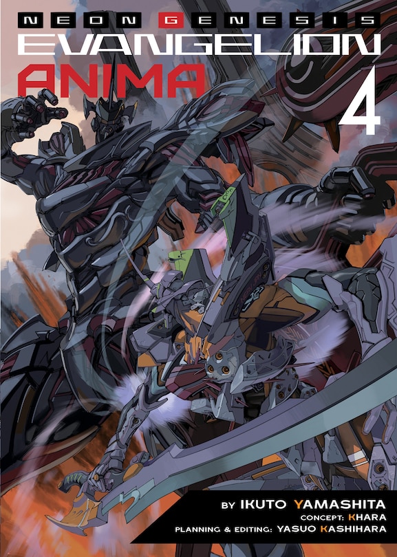 Couverture_Neon Genesis Evangelion: Anima (light Novel) Vol. 4