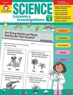 Front cover_Science Lessons and Investigations, Grade 1 Teacher Resource