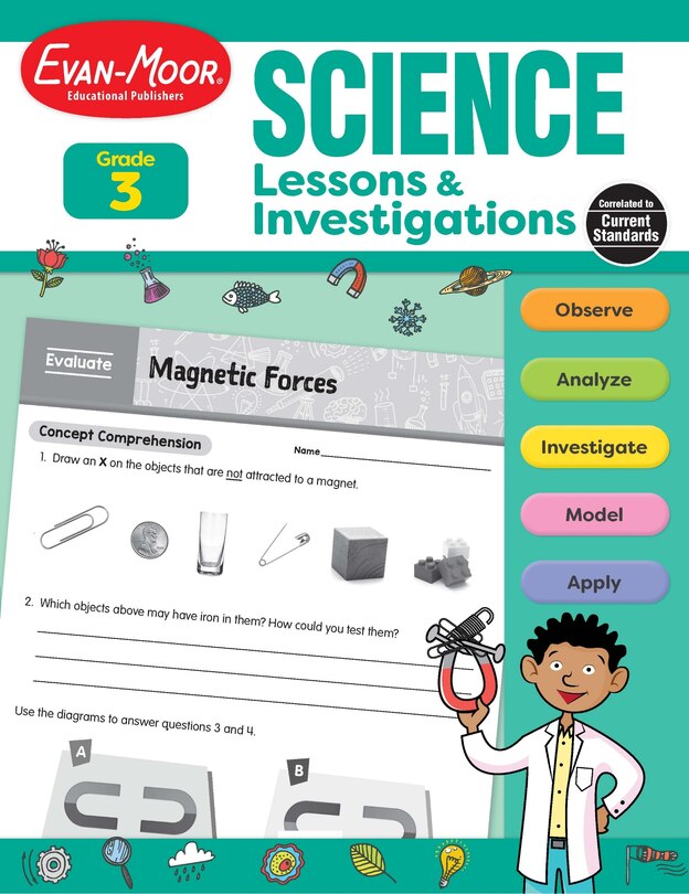 Front cover_Science Lessons and Investigations, Grade 3 Teacher Resource
