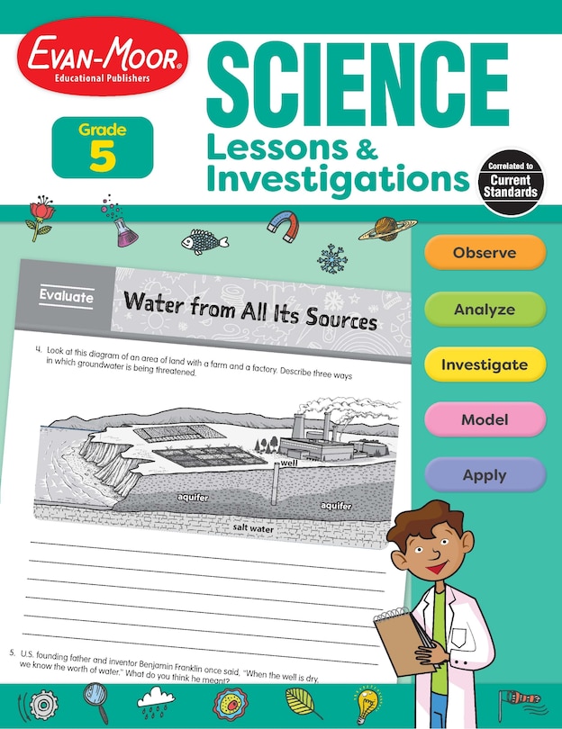 Front cover_Science Lessons and Investigations, Grade 5 Teacher Resource