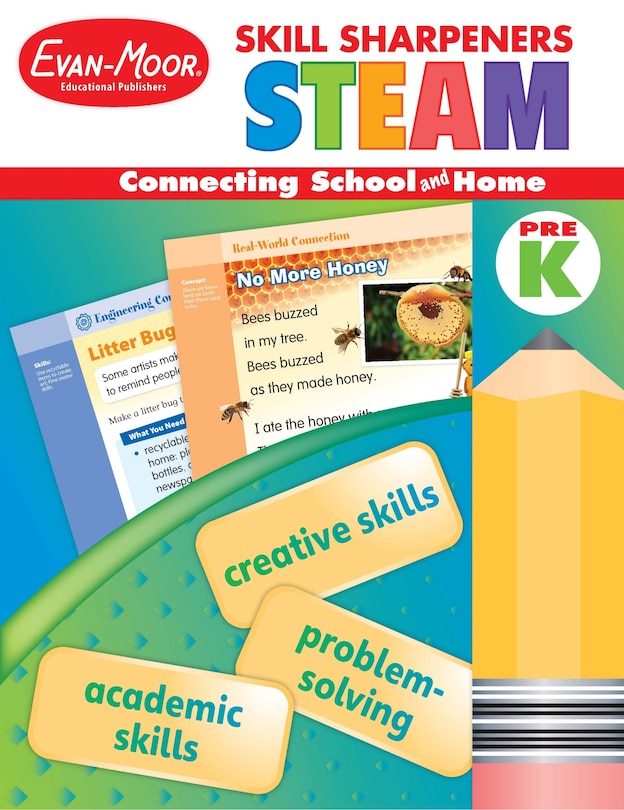Front cover_Skill Sharpeners: Steam, Grade Prek