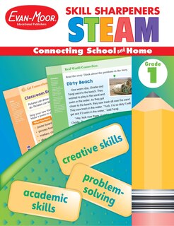 Front cover_Skill Sharpeners: STEAM, Grade 1 Workbook