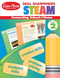 Front cover_Skill Sharpeners: STEAM, Grade 2 Workbook