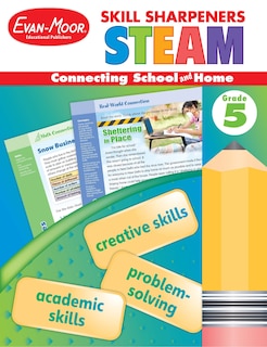 Front cover_Skill Sharpeners: STEAM, Grade 5 Workbook