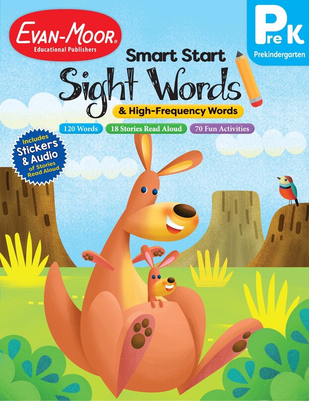 Couverture_Smart Start: Sight Words & High-Frequency Words, PreK Workbook