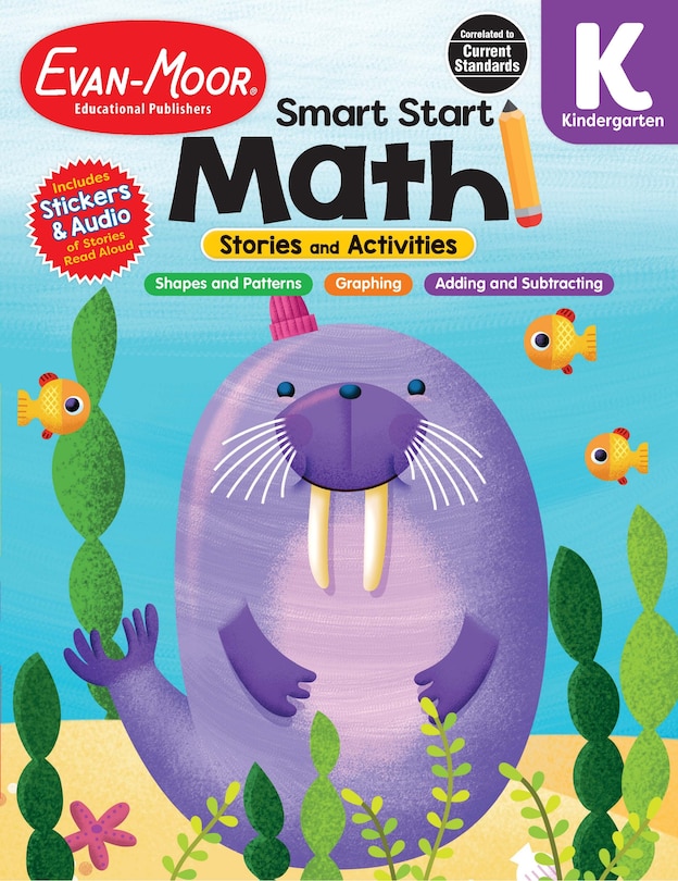 Front cover_Smart Start: Math Stories and Activities, Grade K