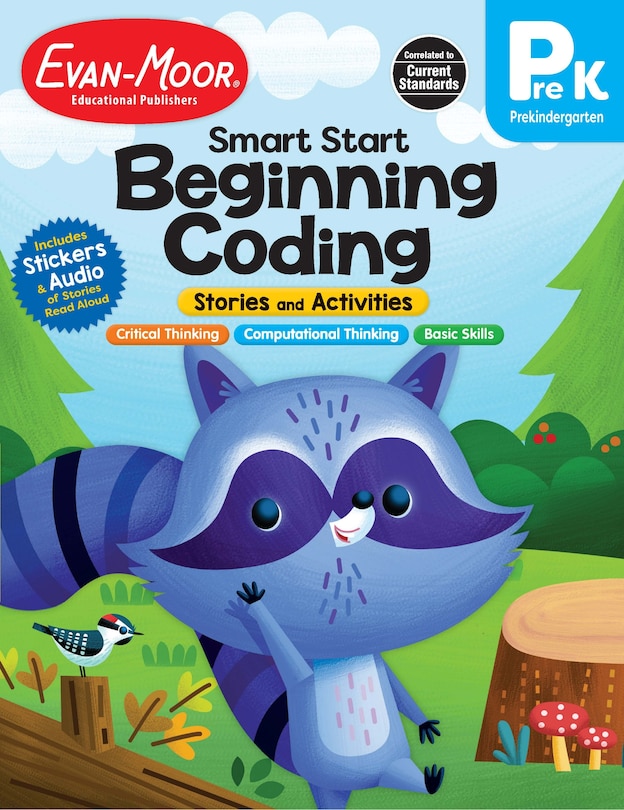 Couverture_Smart Start: Beginning Coding Stories and Activities, PreK Workbook