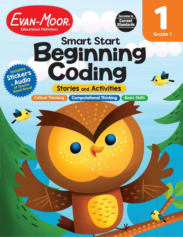Couverture_Smart Start: Beginning Coding Stories and Activities, Grade 1 Workbook