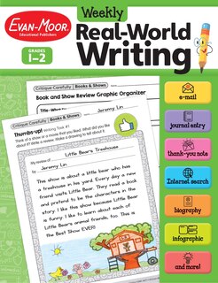 Front cover_Weekly Real-World Writing, Grade 1 - 2 Teacher Resource