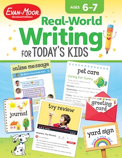Front cover_Real-World Writing for Today's Kids, Age 6 - 7 Workbook
