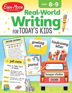 Couverture_Real-World Writing for Today's Kids, Age 8 - 9 Workbook
