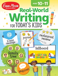 Front cover_Real-World Writing for Today's Kids, Age 10 - 11 Workbook