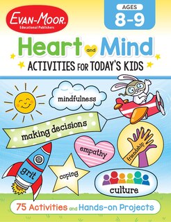 Front cover_Heart and Mind Activities for Today's Kids Workbook, Age 8 - 9