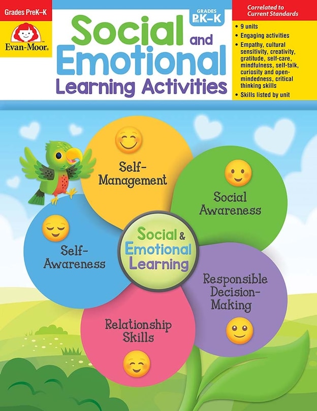 Couverture_Social and Emotional Learning Activities, PreK - Kindergarten Teacher Resource