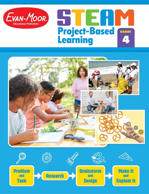 Front cover_STEAM Project-Based Learning, Grade 4 Teacher Resource