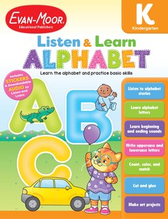 Front cover_Alphabet, Kindergarten Workbook